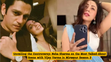 Unveiling the Controversy: Neha Sharma on the Most Talked-About Scene with Vijay Varma in Mirzapur Season 3