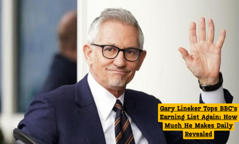 Gary Lineker Tops BBC’s Earning List Again: How Much He Makes Daily Revealed