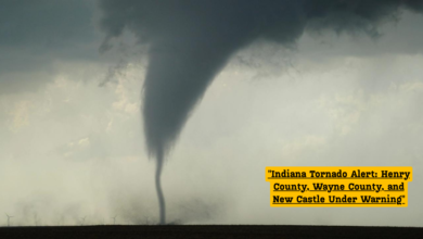 "Indiana Tornado Alert: Henry County, Wayne County, and New Castle Under Warning"