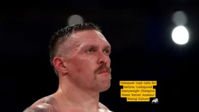 Oleksandr Usyk Calls for Reform: Undisputed Heavyweight Champion Slams 'Rotten' Amateur Boxing Culture