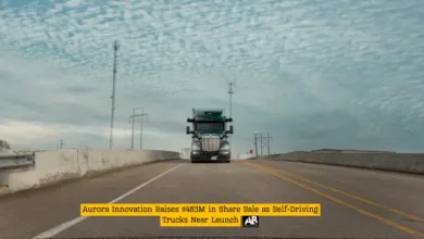 Aurora Innovation Raises $483M in Share Sale as Self-Driving Trucks Near Launch