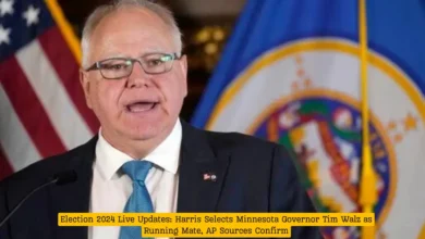 Election 2024 Live Updates: Harris Selects Minnesota Governor Tim Walz as Running Mate, AP Sources Confirm