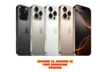 iPhone 16, iPhone 16 Pro Canadian Pricing